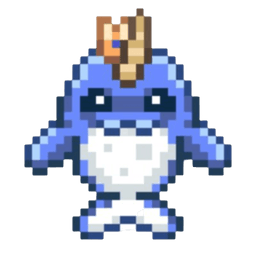 Oceans of Terra Logo, an image of a Narwhal